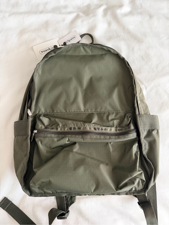 Lesportsac Handbags - LeSportsac Route backpack in dark olive